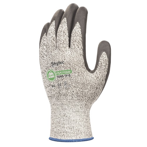 Skytec Tons TF-5 Cut 5 Glove Grey / Black Size Small 7