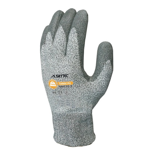 Skytec Tons TP-3 Cut 3 Glove Grey Size Large 9