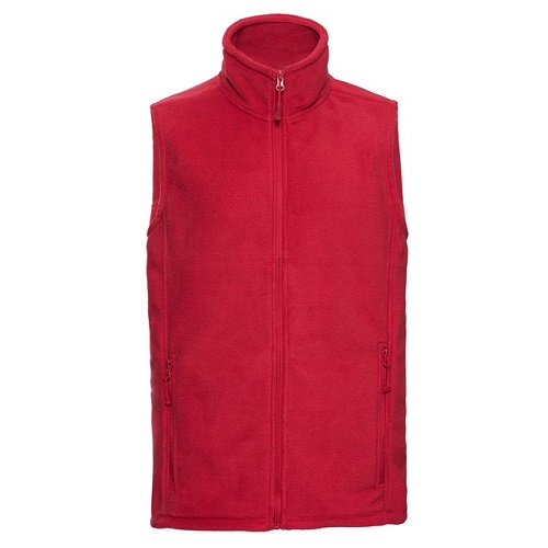 Outdoor Fleece Gilet 8720M Red Large