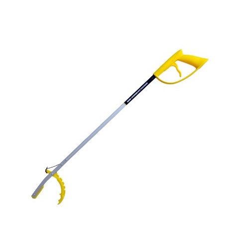 Litter Picker Salmon Yellow / Silver 853 x 100mm