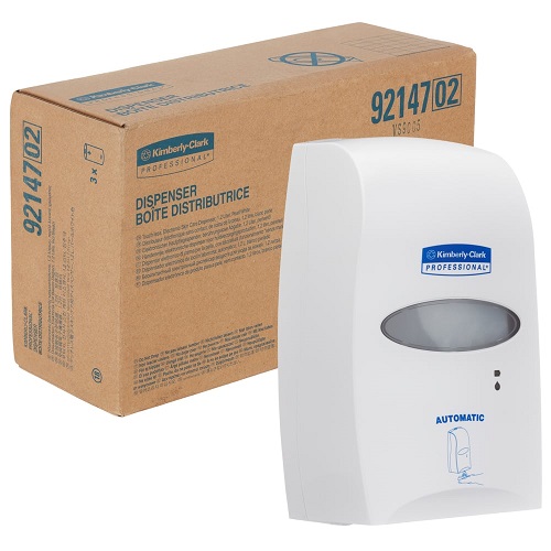 Kimberly-Clark Professional™ Touch-less Automatic Hand Wash / Sanitiser Dispenser White (Suitable for 1.2 Litre Refills)