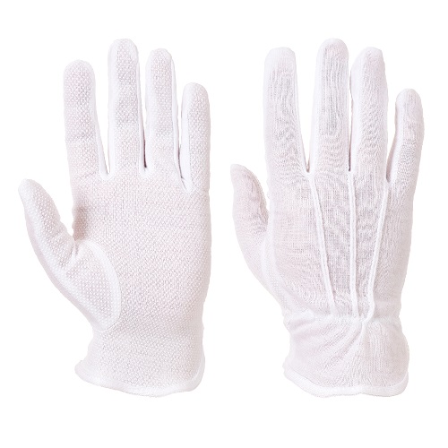 A080 Microdot Glove White Medium