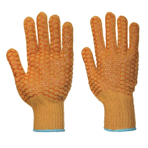 A130 Criss Cross Glove Orange X Large