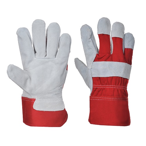 Portwest A220 Premium Chrome Rigger Glove Red Medium