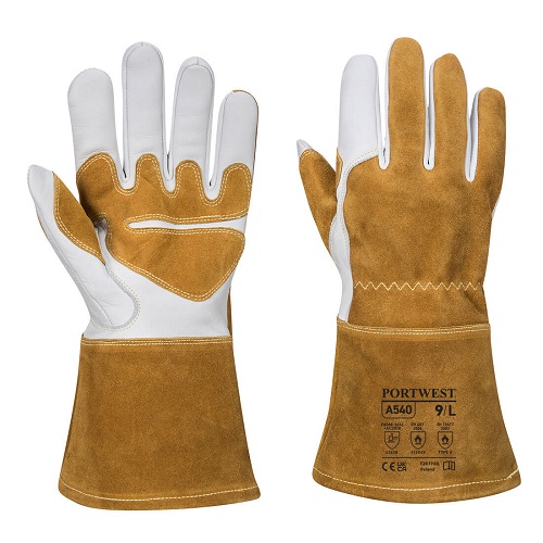 Portwest A540 Mig Welding Gauntlet Brown L