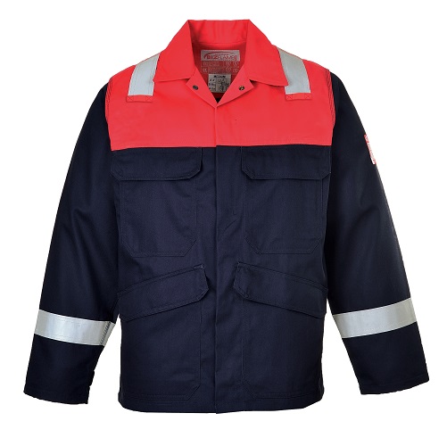 Portwest Bizflame Plus Jacket FR55 Navy / Red S