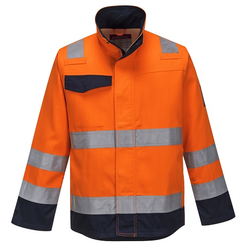 Portwest MV35 Modaflame RISOrange/Navy Jacket Small