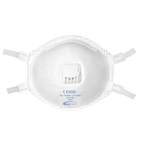 FFP3 Valved Dust Mist Fume Respirator P301 Pack of 10