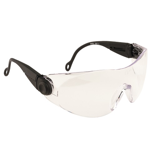 Portwest PW31 Contoured Safety Spectacles Clear