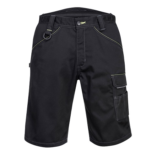 Portwest PW349 PW3 Work Shorts Black Size 34