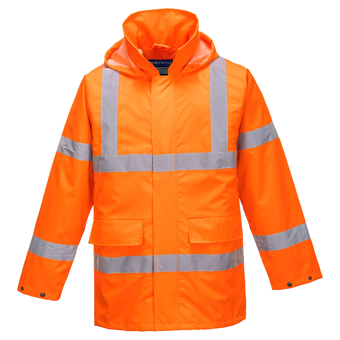 Portwest S160 Hi-Vis Lite Traffic Jacket Orange Large