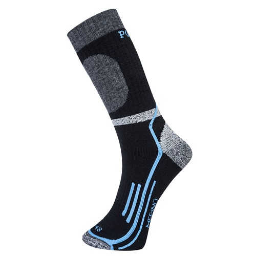 Portwest SK34 Winter Merino Socks Black 39-43