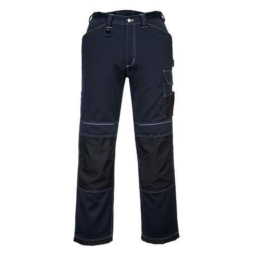 Portwest T601 PW3 Work Trousers Navy / Black 28" Reg