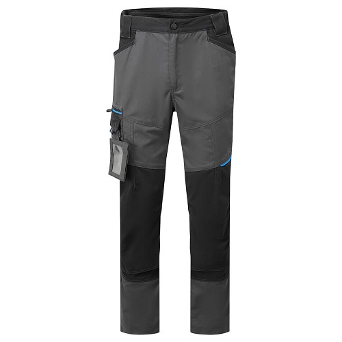 Portwest T718 WX3 Slim Fit Work Trousers Metal Grey 34"