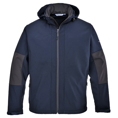 Portwest TK53 Softshell with Hood (3L) Navy X Large