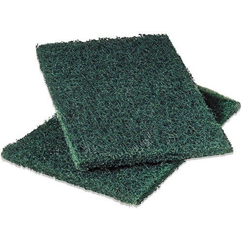 3M Heavy Duty Scouring Pads 9 x 6" Green 10's