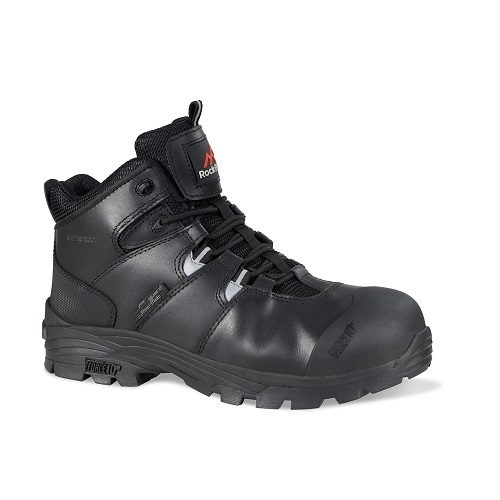 Rockfall Rhyolite Boot Black Size 10