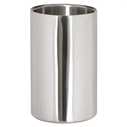 Polished Stainless Steel Wine And Champagne Cooler