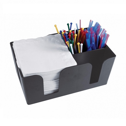 Kristallon Plastic Bar Caddy Black