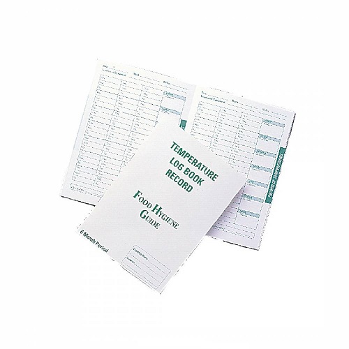 Temperature Log Book Easy Clean Cover