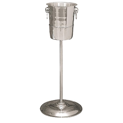 Olympia Brushed Stainless Steel Wine and Champagne Bucket Stand