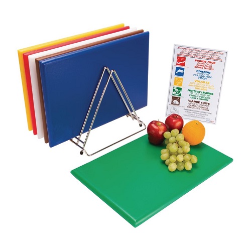 Hygiplas Extra Thick High Density Chopping Board Set