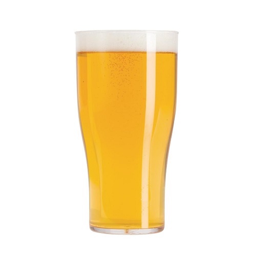 BBP Polycarbonate Nucleated Pint Glasses CE Marked