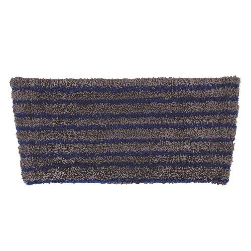 Microtex Microfibre Floor Scrub Mop Pad 34 x 17 cm Blue / Grey 10's