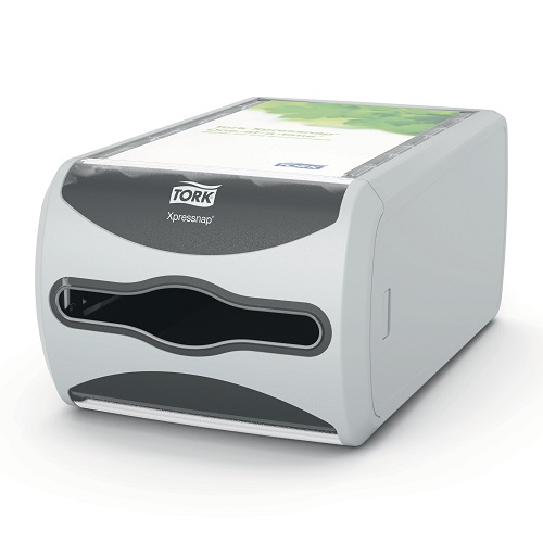 Tork Xpressnap Countertop Napkin Dispenser White