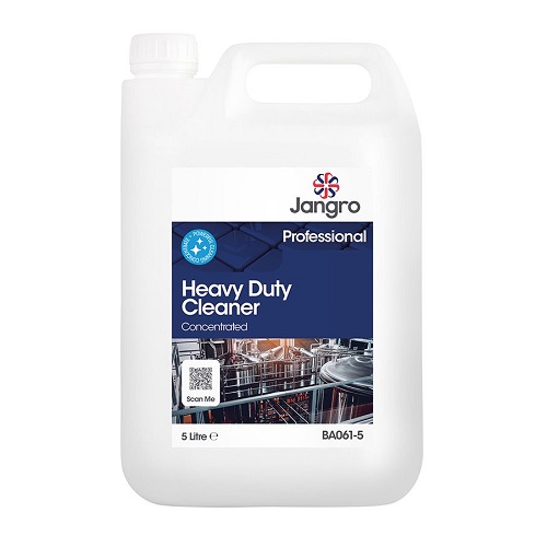 Jangro Heavy Duty Cleaner Concentrated 5 litres (Replaces S3 BA060-5)