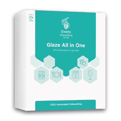 Glaze All in One Machine Dishwasher Tablets 100's (Now phosphate free)