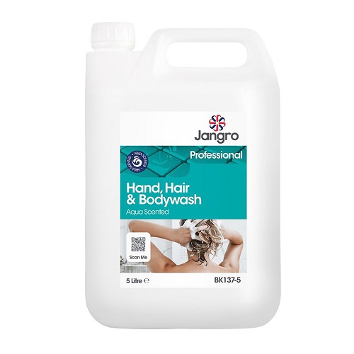 Jangro Hand, Hair and Bodywash Aqua Scented 5 litres