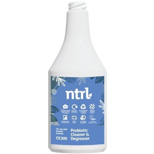 Empty 750 ml Trigger Bottle For Jangro ntrl Probiotic Cleaner Degreaser Sachets BF122