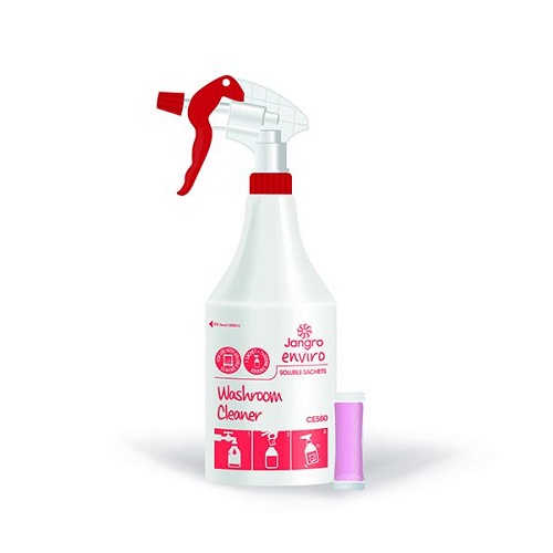 Trigger Bottle, Trigger Head and Washroom Cleaner Sachet