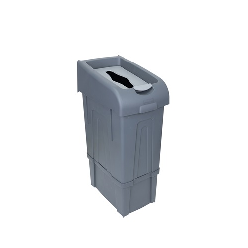 Recycling Bin Plain Without Back Panel 80 litre