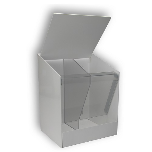 Multi Purpose Plastic Dispenser White