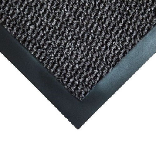 Vynaplush Mat Black / Grey 60 x 90 cm