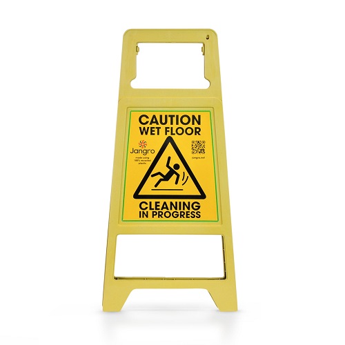 Jangro Recycled Caution Wet Floor Sign