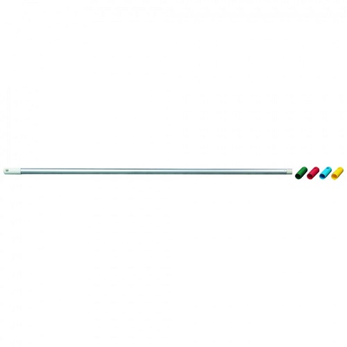 Lightweight Aluminium Handle with Colour Grip 1270 mm Blue