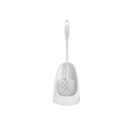 Semi-Closed Toilet Brush and Holder