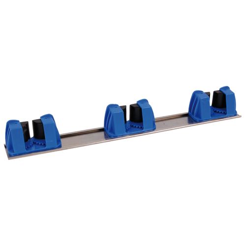 Hygiene 3 Hook Wall Holder Blue