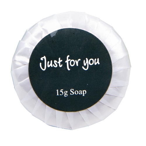 Just For You 15 g Tissue Pleated Wrapped Soap 5 packs of 100