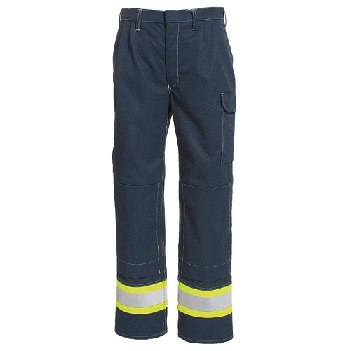 Tranemo Fire Retardant Trousers Navy / Yellow 30" Reg