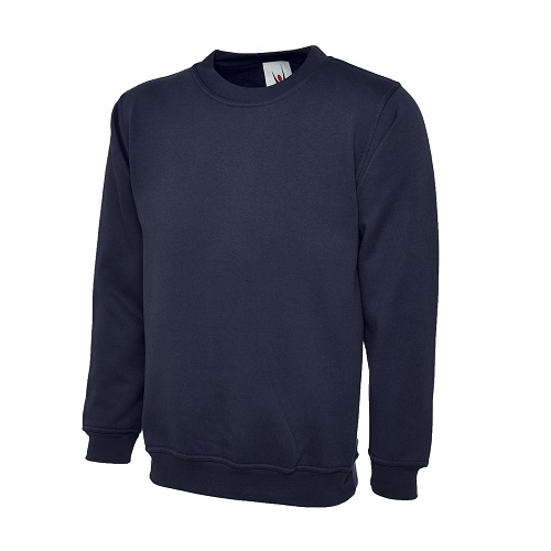 UC201 Premium Sweatshirt 350 gsm Navy Large