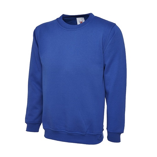 UC201 Premium Sweatshirt 350 gsm Royal Small