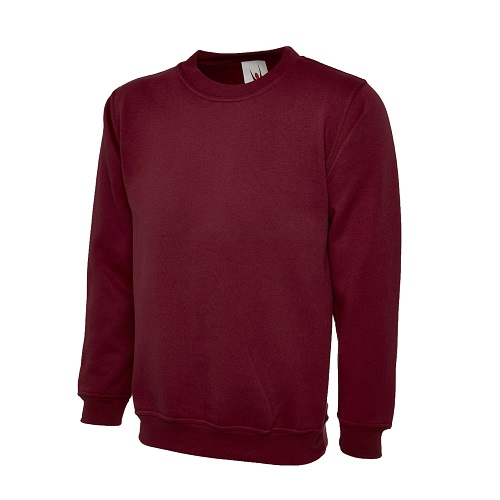 UC203 Classic Sweatshirt 300 gsm Maroon Medium