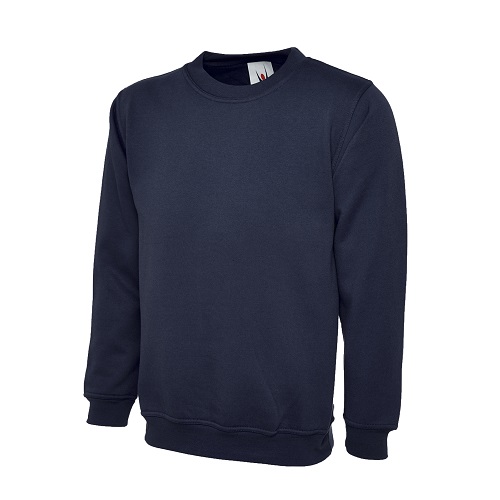 UC203 Classic Sweatshirt 300 gsm Navy X Small