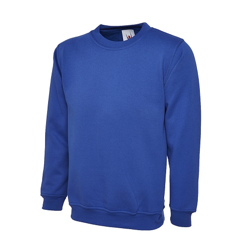 UC203 Classic Sweatshirt 300 gsm Royal X Small