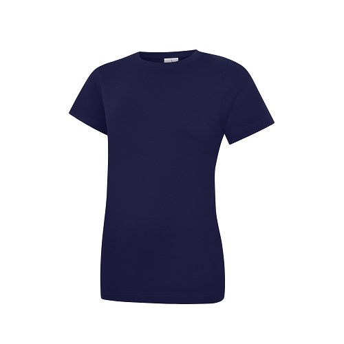 UC318 Ladies Classic Crew Neck T-Shirt Navy Small