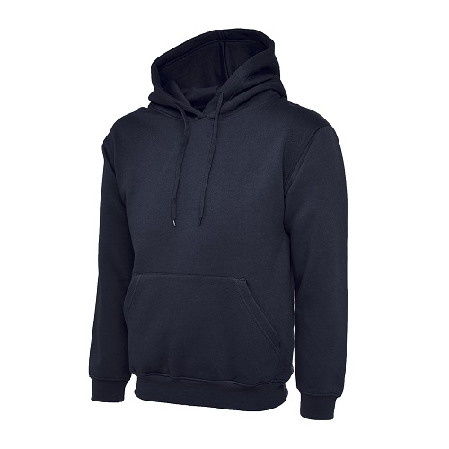 UC501 Premium Hooded Sweatshirt 350 gsm Navy Small